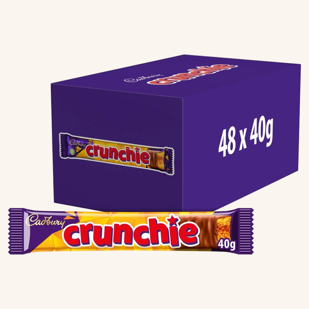CADBURY CRUNCHIE CHOCOLATE BAR 40G