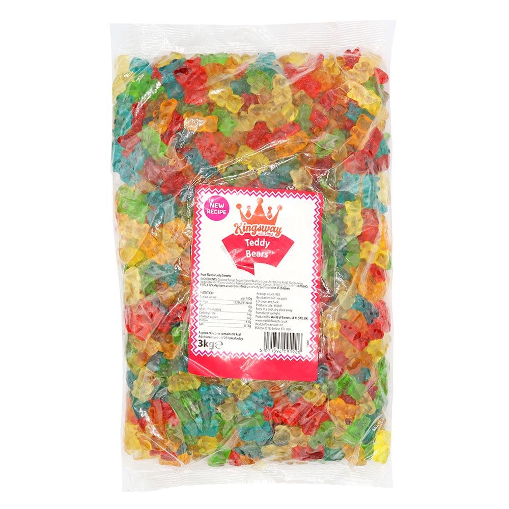 KINGSWAY TEDDY BEARS 3KG BAG – 1 X 3KG BAG - 0