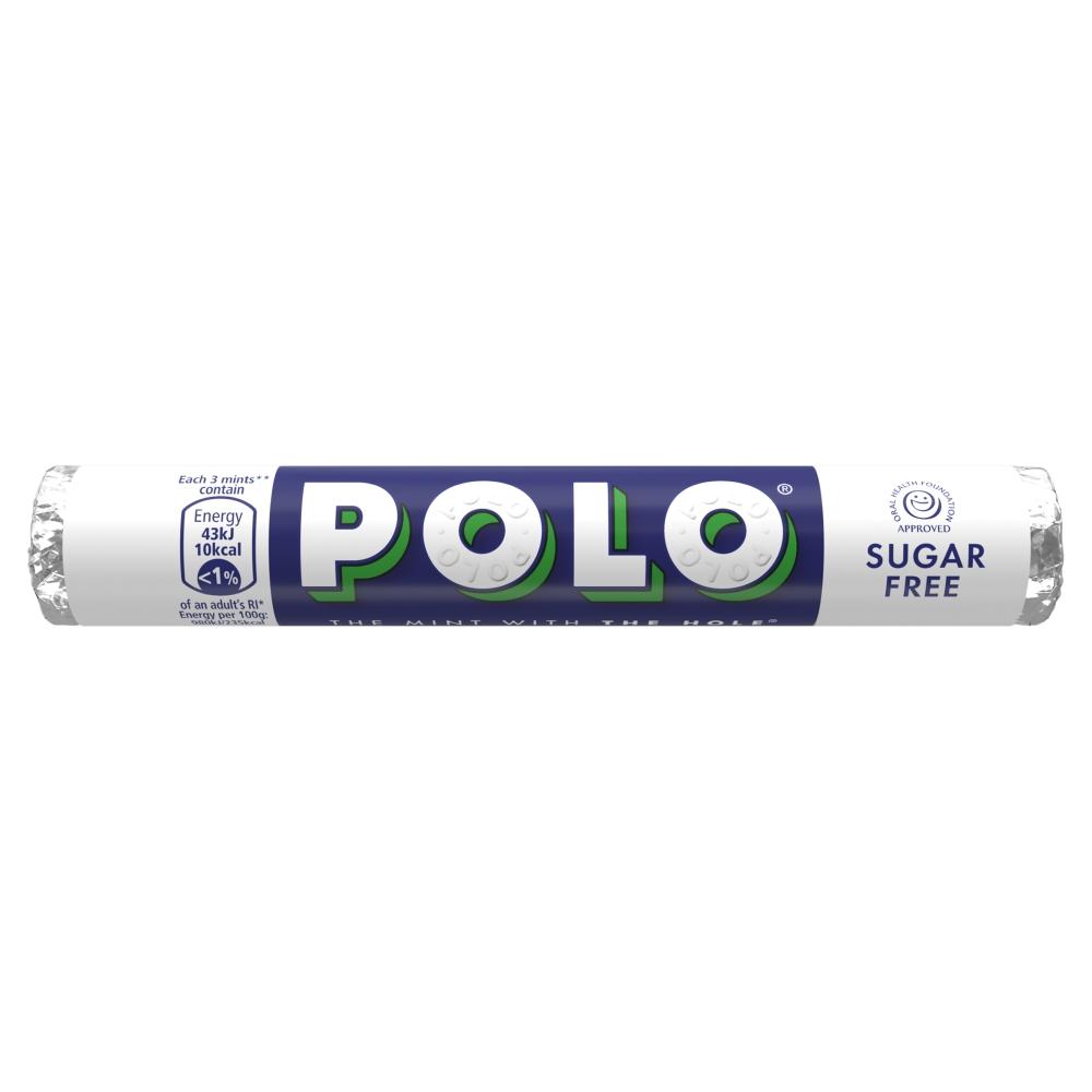 POLO SUGAR FREE MINT TUBE 33.4G – 32 X 33.3G ROLLS - 0
