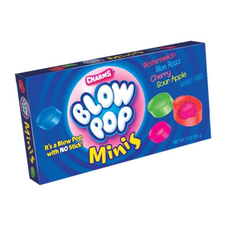 CHARMS BLOW POP MINIS 99G BOX – 12 X 99G BOXES