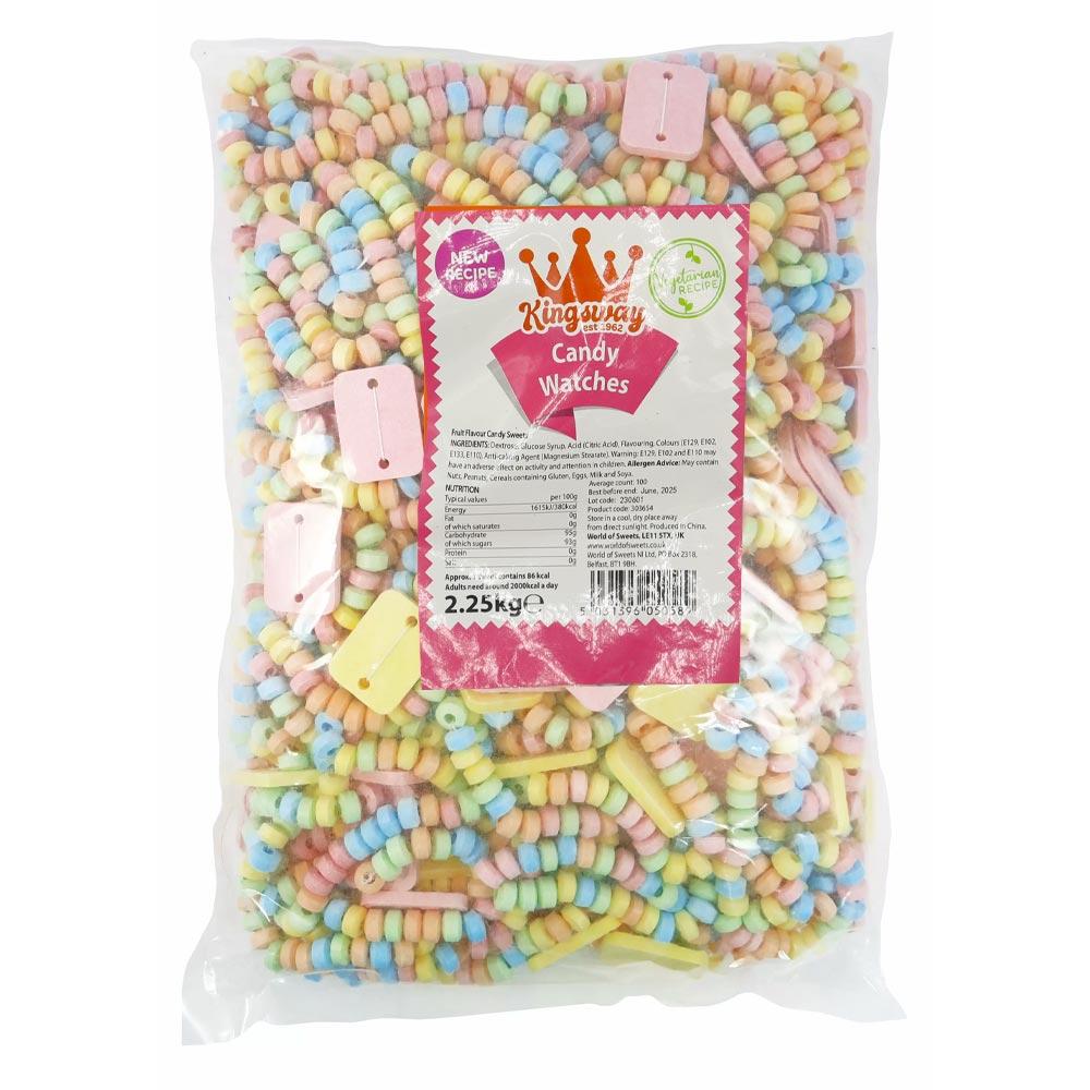KINGSWAY CANDY WATCHES 2.25KG BAG – 1 X 2.25KG BAG - 0
