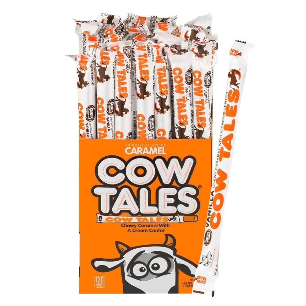 GOETZE'S CARAMEL COW TALES 28G – 36 X 28G PACKS