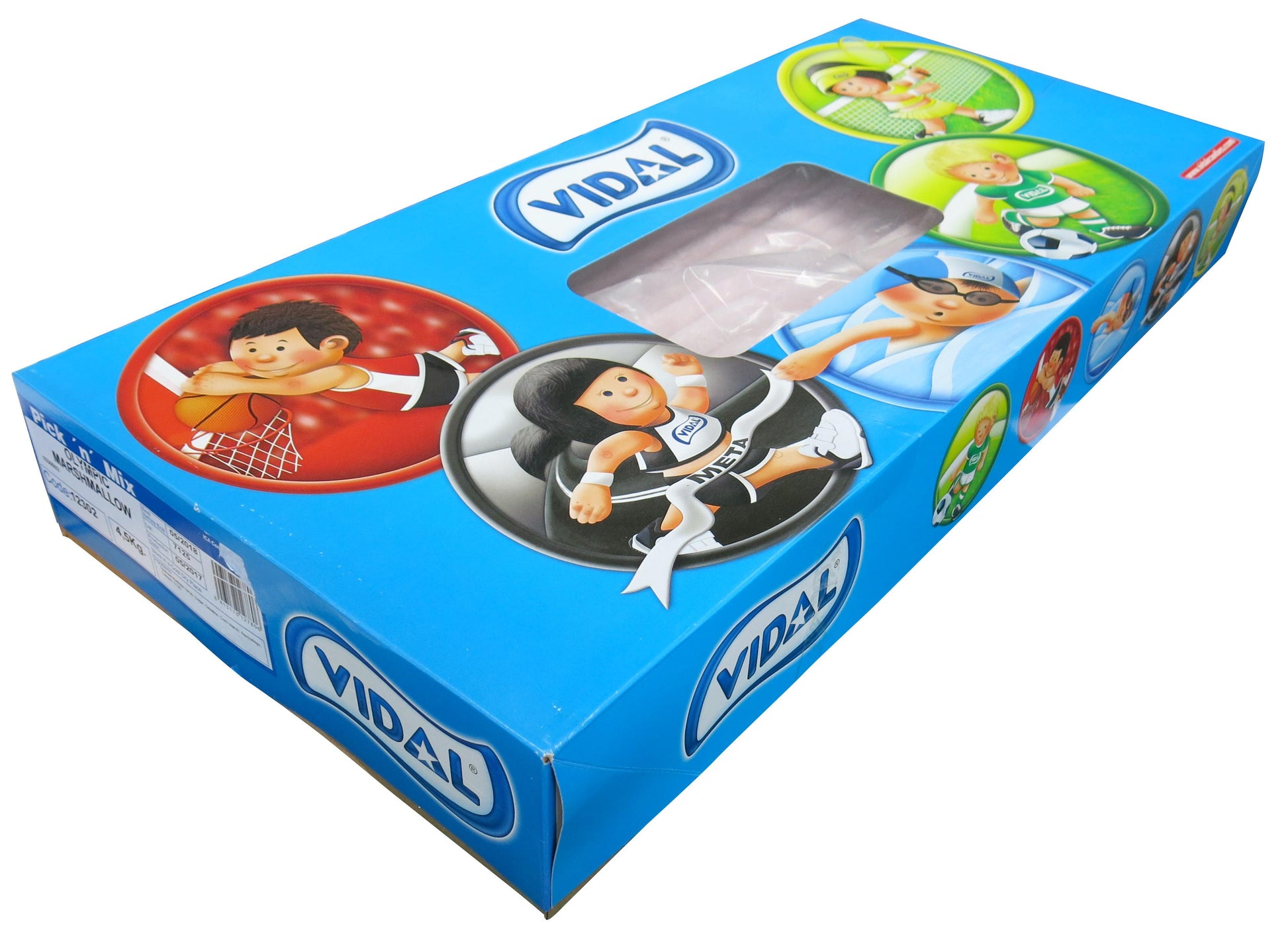 VIDAL OLYMPIC GIANT MALLOWS 4.5KG (DAIRY FREE)
