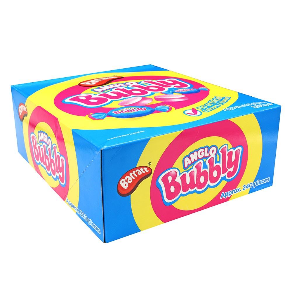 BARRATT ANGLO BUBBLY BUBBLEGUM 1.44KG BOX – 1 X 1.44KG BOX - 0