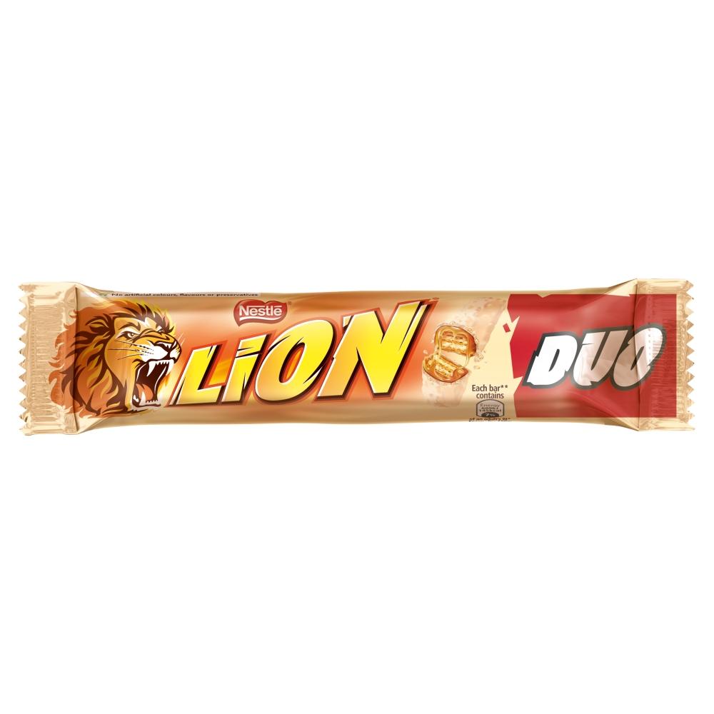 LION WHITE CHOCOLATE DUO BAR 60G – 30 X 60G BARS