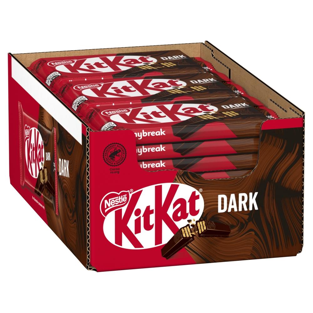 KIT KAT DARK CHOCOLATE BAR 41.5G – 24 X 41.5G BARS