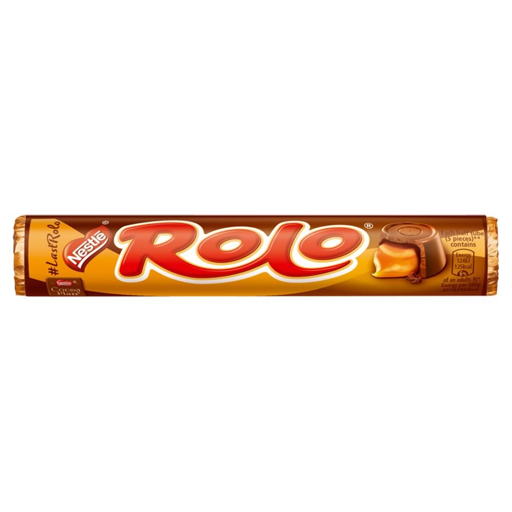 ROLO MILK CHOCOLATE & TOFFEE TUBE 52G – 36 X 52G TUBES - 0