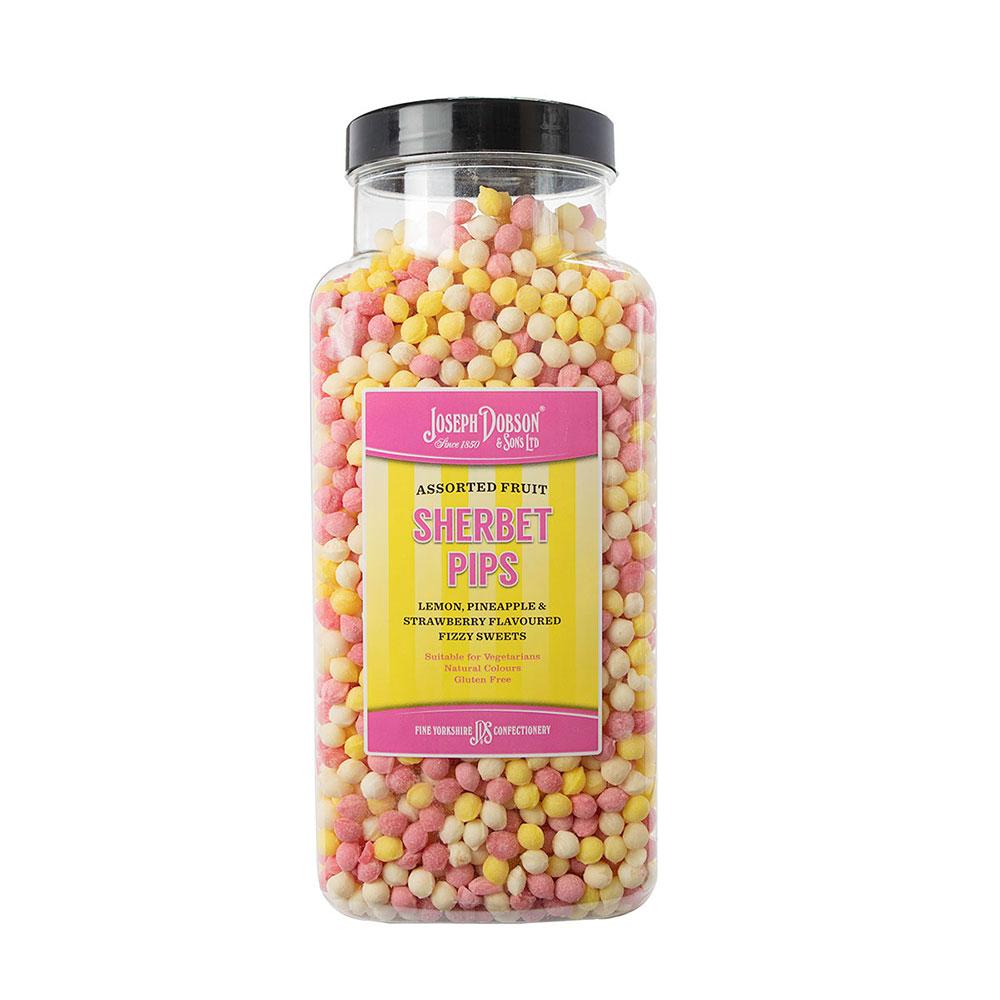 DOBSONS SHERBET PIPS 2.72KG JAR