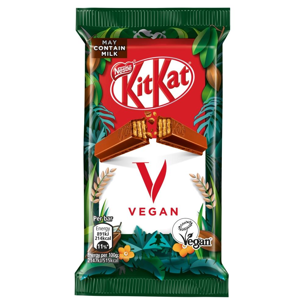 KIT KAT VEGAN CHOCOLATE BISCUIT BAR 41.5G (VEGAN) – 24 X 41.5G BARS - 0