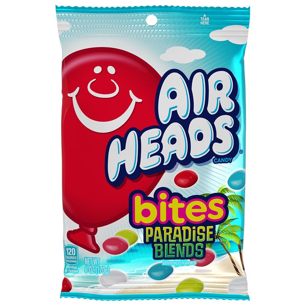 AIRHEADS CANDY BITES PARADISE BLENDS 170G BAG – 12 X 170G BAGS