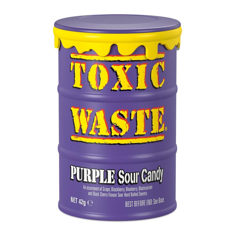 TOXIC WASTE PURPLE DRUM 3KG BAG – 12 X 42G DRUMS - 0