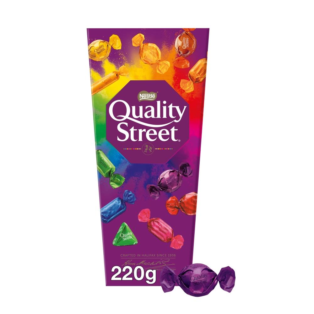 QUALITY STREET CHOCOLATE BOX 220G – 1 X 220G CARTON