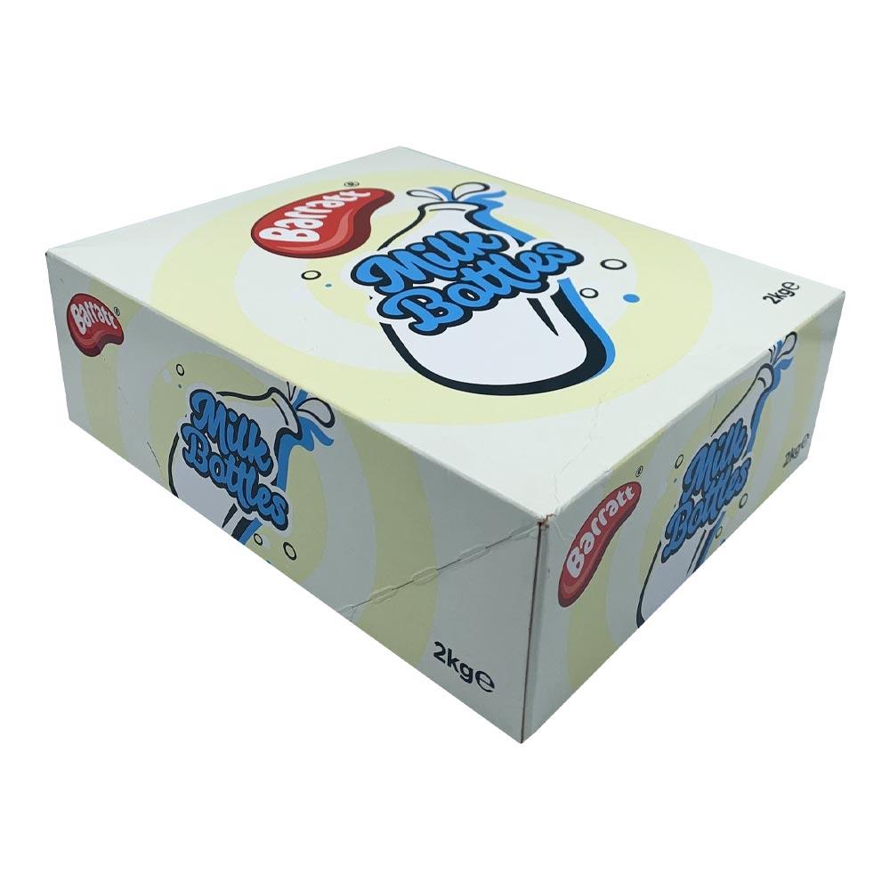 BARRATT MILK BOTTLES GUMS 2KG BAG – 1 X 2KG BOX