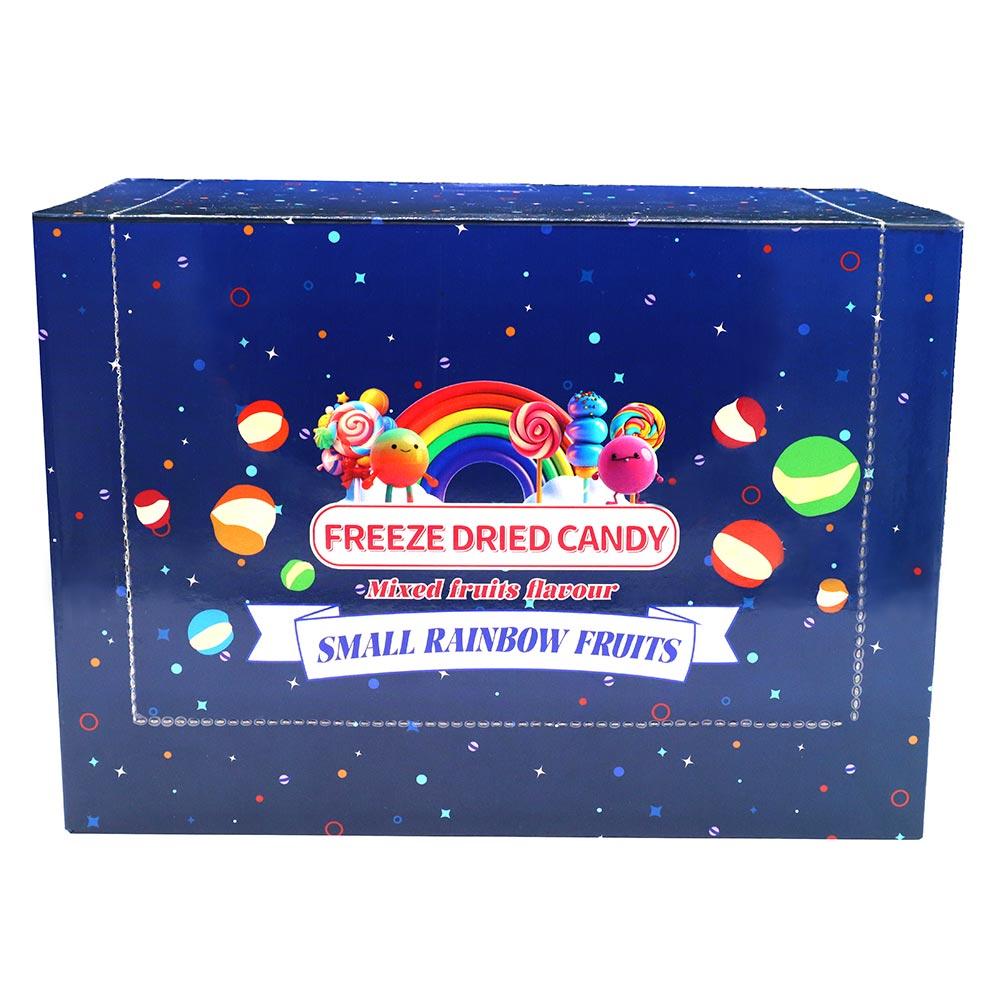 FREEZE DRIED CANDY SMALL RAINBOW FRUITS POUCH 90G – 8 X 90G POUCHES