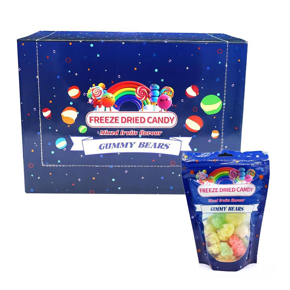 FREEZE DRIED GUMMY BEARS 35G POUCH – 8 X 35G POUCHES