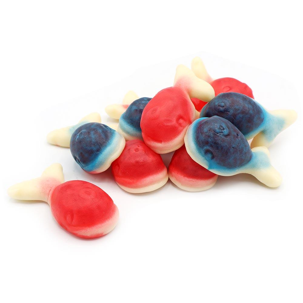 KINGSWAY FILLED WHALES 1KG BAG – 1 X 1KG BAG