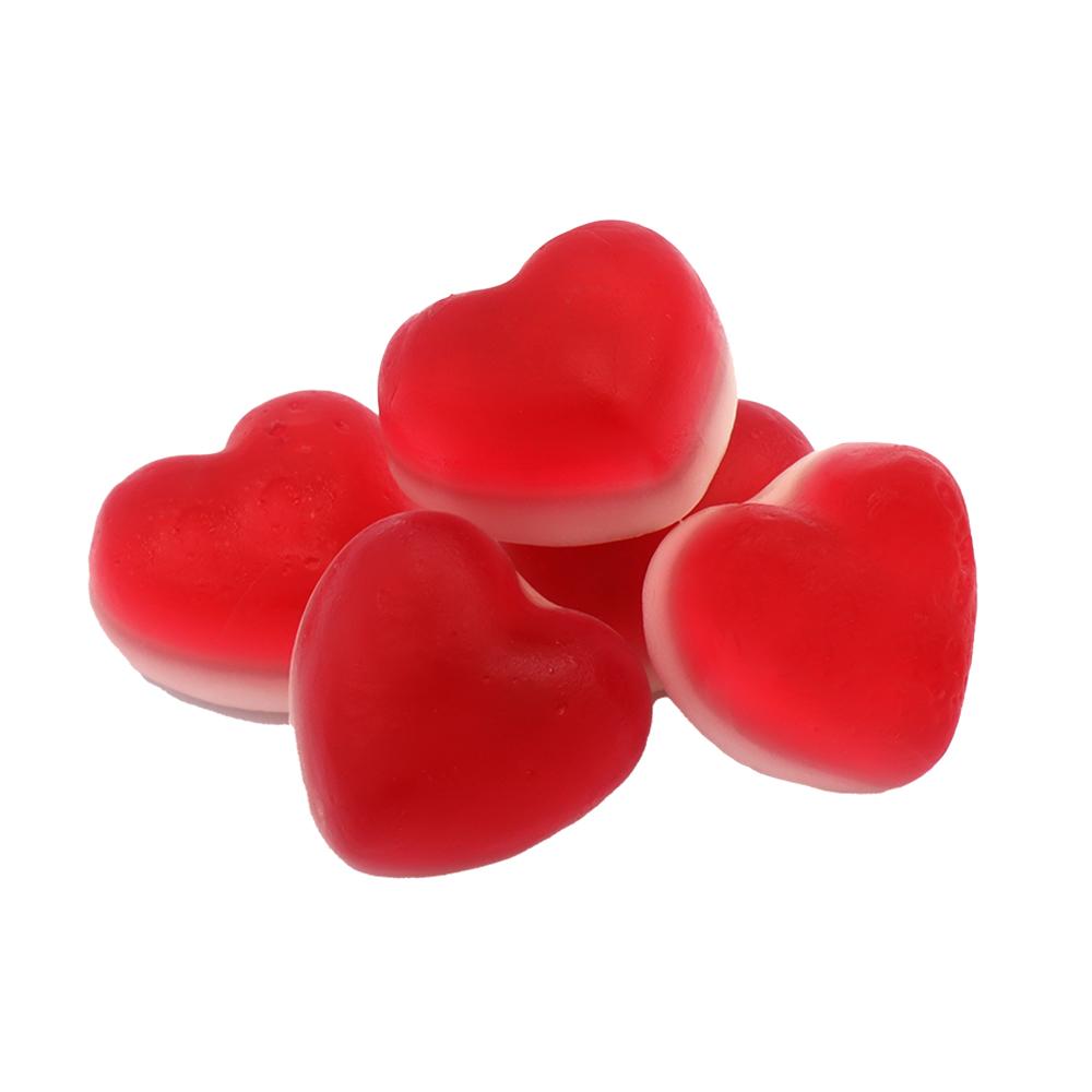 KINGSWAY GUMMY HEARTS 2.5KG BAG – 1 X 2.5KG BAG - 0