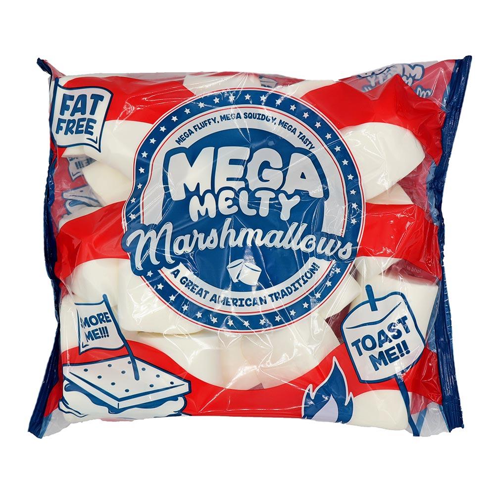 MEGA MELTY MARSHMALLOWS 550G BAG – 6 X 550G BAGS - 0