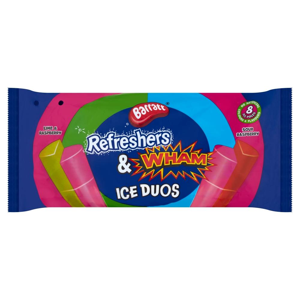 BARRATT REFRESHERS & WHAM ICE DUOS 640ML
