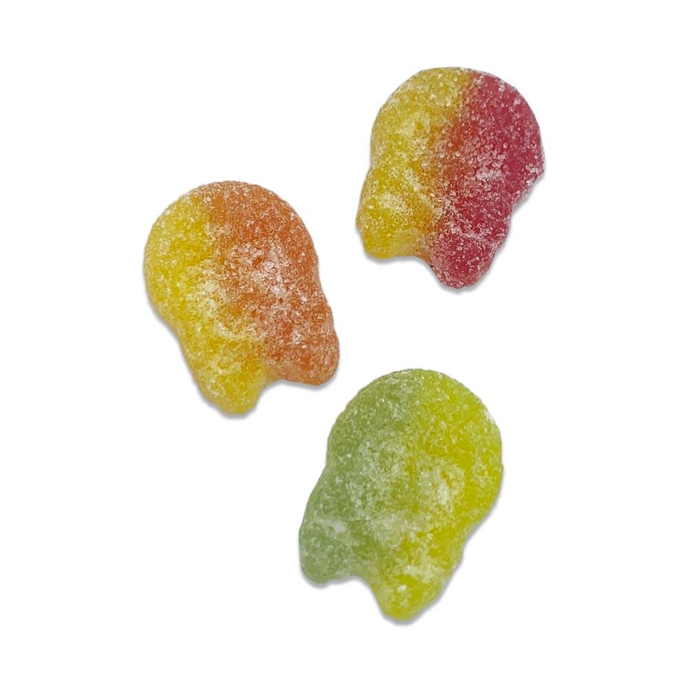 BUBS MINI SOUR FOAM SKULLS 4KG (VEGAN) – 1 X 4KG BOX