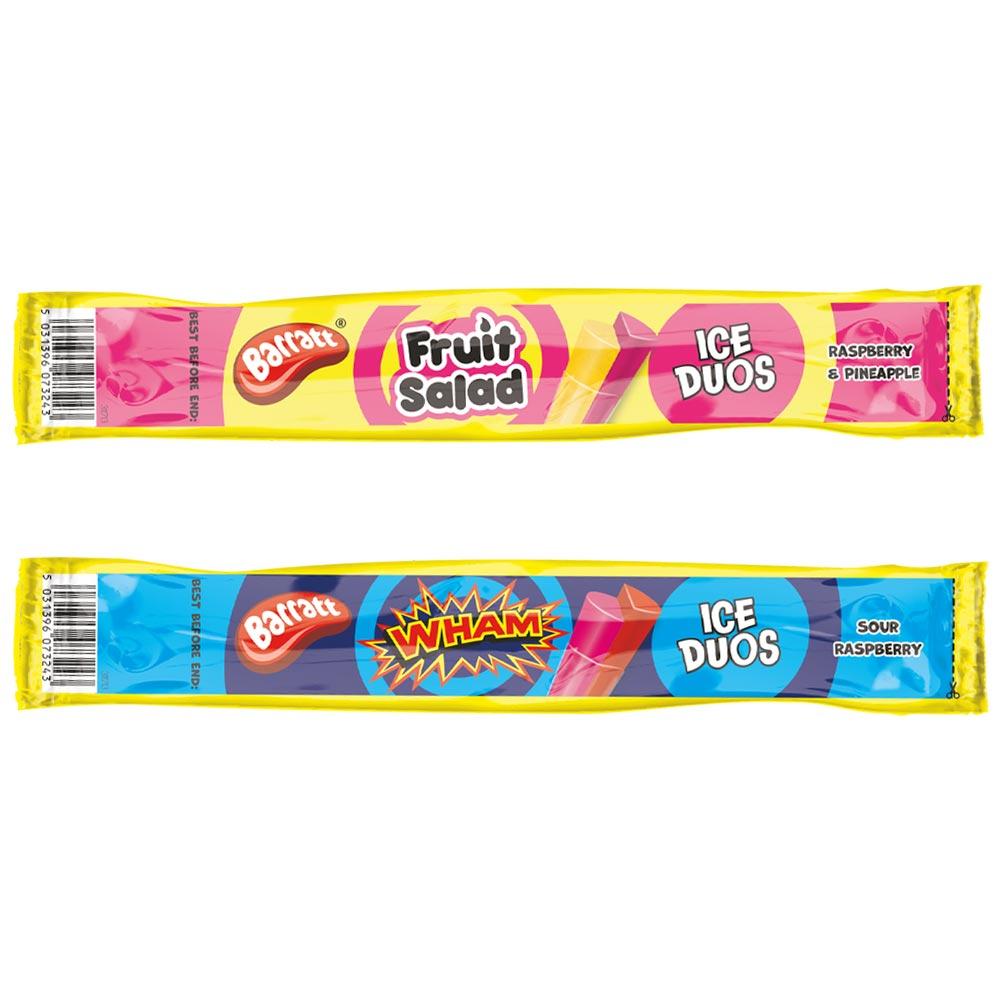 BARRATT FRUIT SALAD & WHAM ICE DUOS 105ML