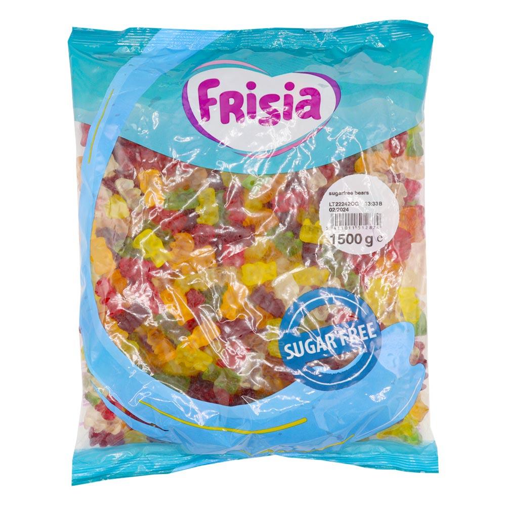 FRISIA SUGAR FREE TEDDY BEARS 3KG (SUGAR FREE) – 2 X 1.5KG BAGS
