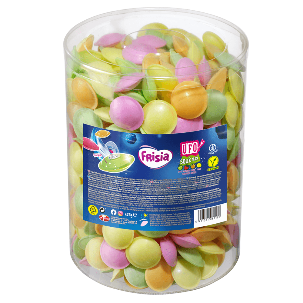 FRISIA FLYING SAUCERS 625G DRUM