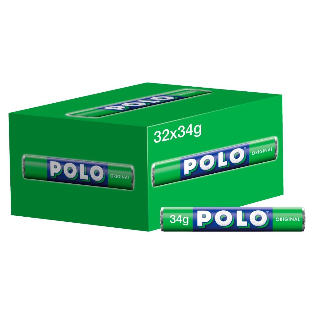 POLO ORIGINAL MINT 34G TUBE – 32 X 34G ROLLS