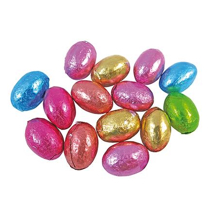 CHOCOLATE FOILED MINI EGGS 3KG BAG – 1 X 3KG BAG