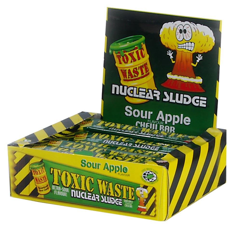 TOXIC WASTE SOUR APPLE CHEW BAR 20G - 0