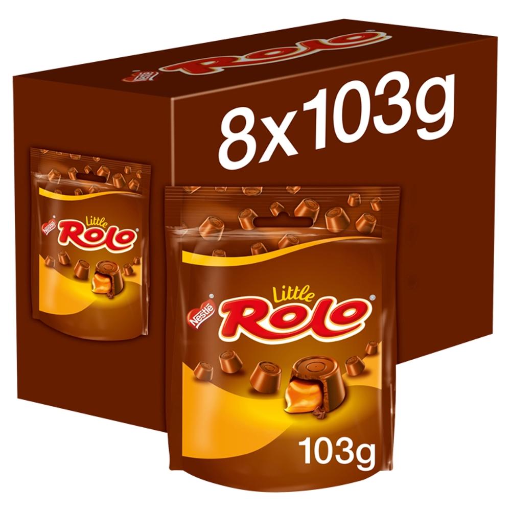 LITTLE ROLO MILK CHOCOLATE SHARING BAG 103G – 8 X 103G POUCHES