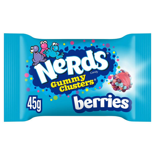 NERDS GUMMY CLUSTERS BERRIES CANDY 45G BAG