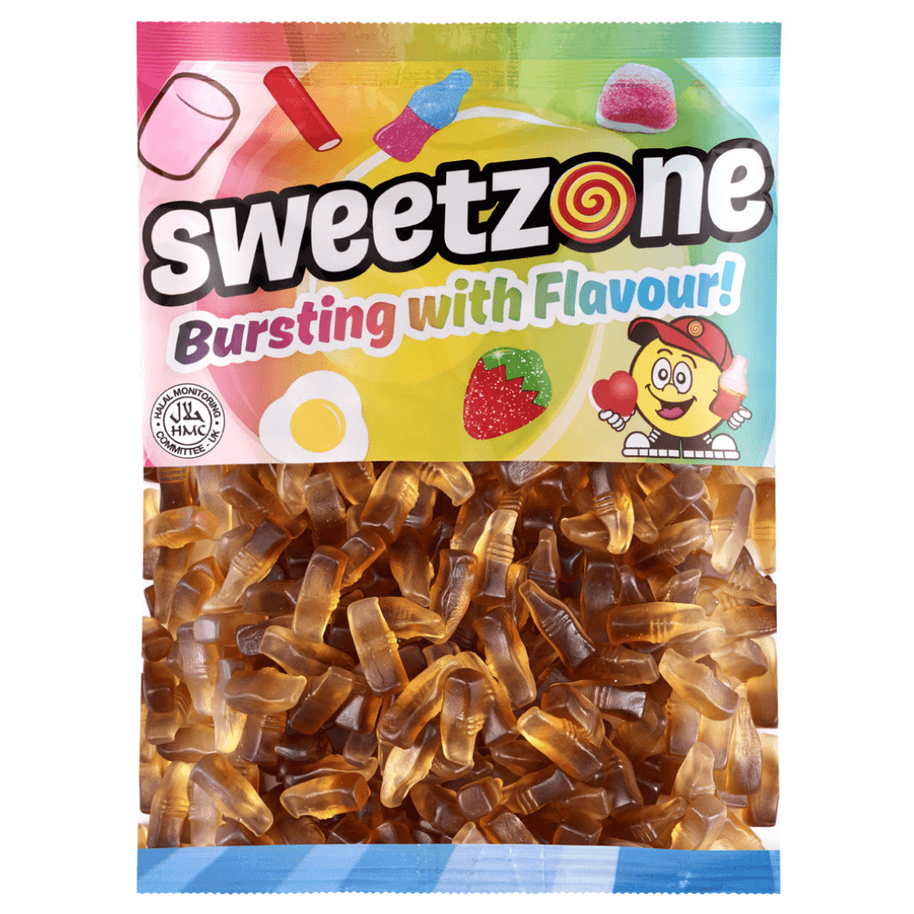 SWEETZONE COLA BOTTLES 1KG BAG – 1 X 1KG BAG