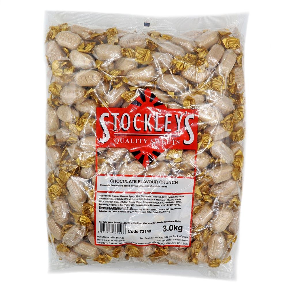 STOCKLEY'S CHOCOLATE CRUNCH 3KG BAG – 1 X 3KG BAG - 0