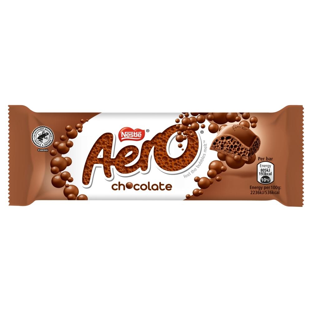 AERO MILK CHOCOLATE BAR 36G – 24 X 36G BARS - 0