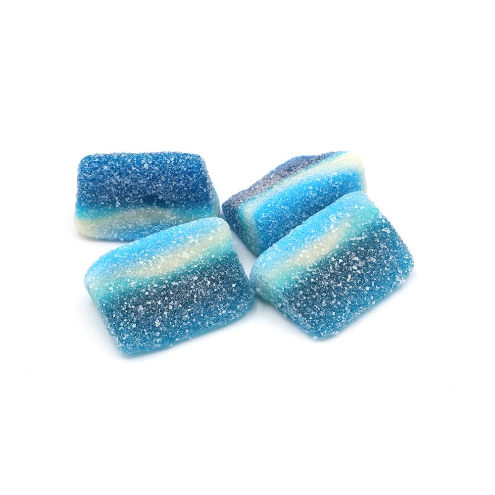 KINGSWAY BLUE RASPBERRY SLICES 3KG BAG – 1 X 3KG BAG