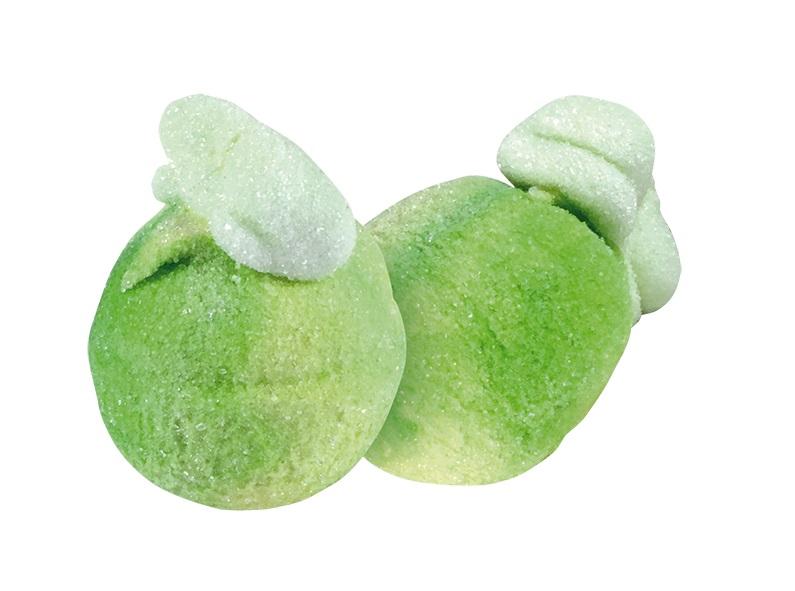 JELLY FILLED APPLE MARSHMALLOWS 1KG (VEGAN) – 1 X 1KG BAG