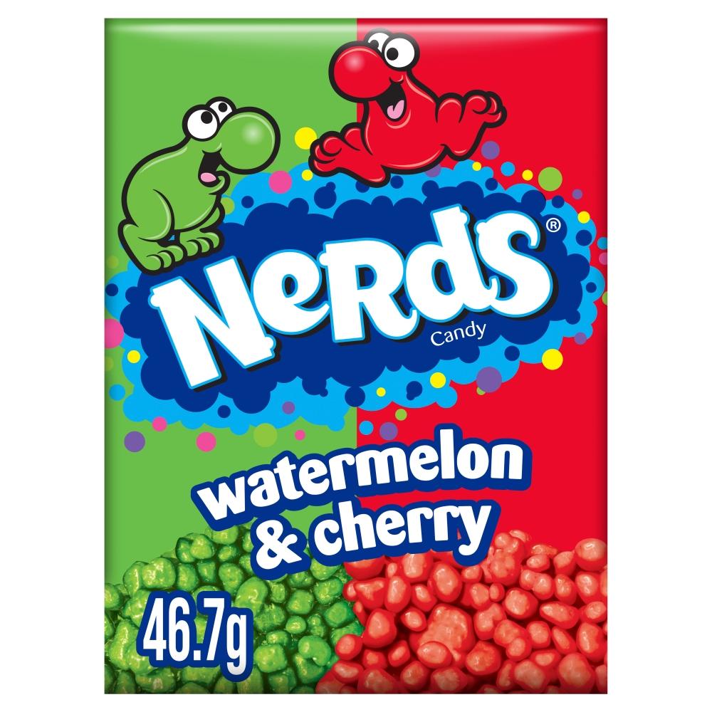 NERDS WATERMELON & CHERRY CANDY 46.7G – 36 X 46.7G BOXES
