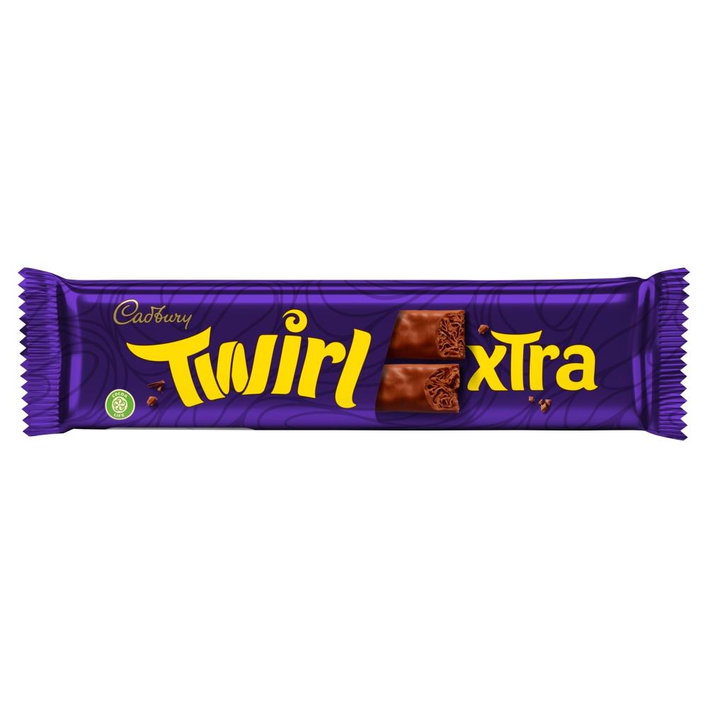CADBURY TWIRL XTRA DUO CHOCOLATE BAR 54G – 36 X 54G BARS - 0
