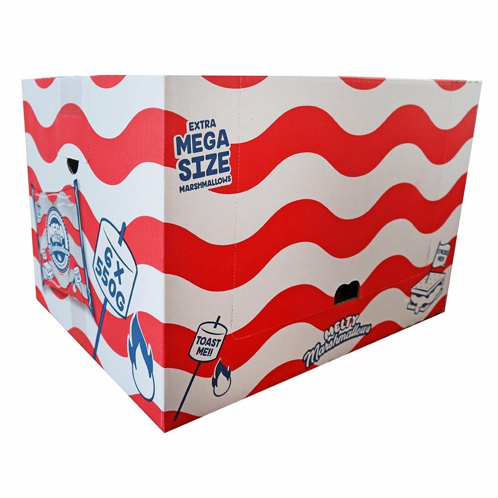 MEGA MELTY MARSHMALLOWS 550G BAG – 6 X 550G BAGS