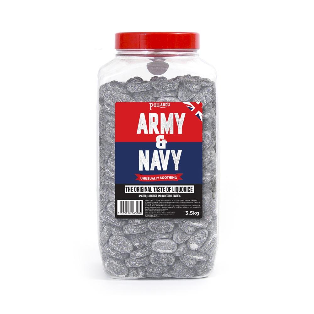 POLLARD'S ARMY & NAVY TABLETS 3.5KG JAR – 1 X 3.5KG JAR