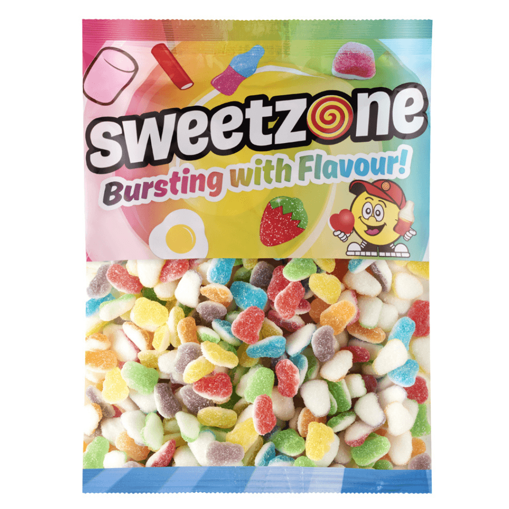 SWEETZONE FIZZY FUNKY FROGS 1KG BAG – 1 X 1KG BAG