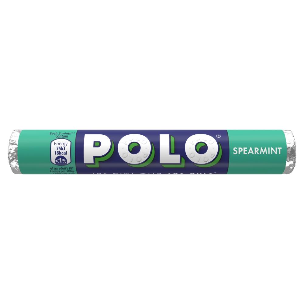 POLO SPEARMINT MINT TUBE 34G – 32 X 34G ROLLS - 0