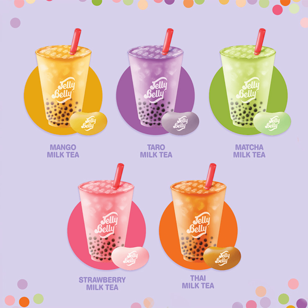 JELLY BELLY BUBBLE TEA 70G BAG – 12 X 70G BAGS - 0