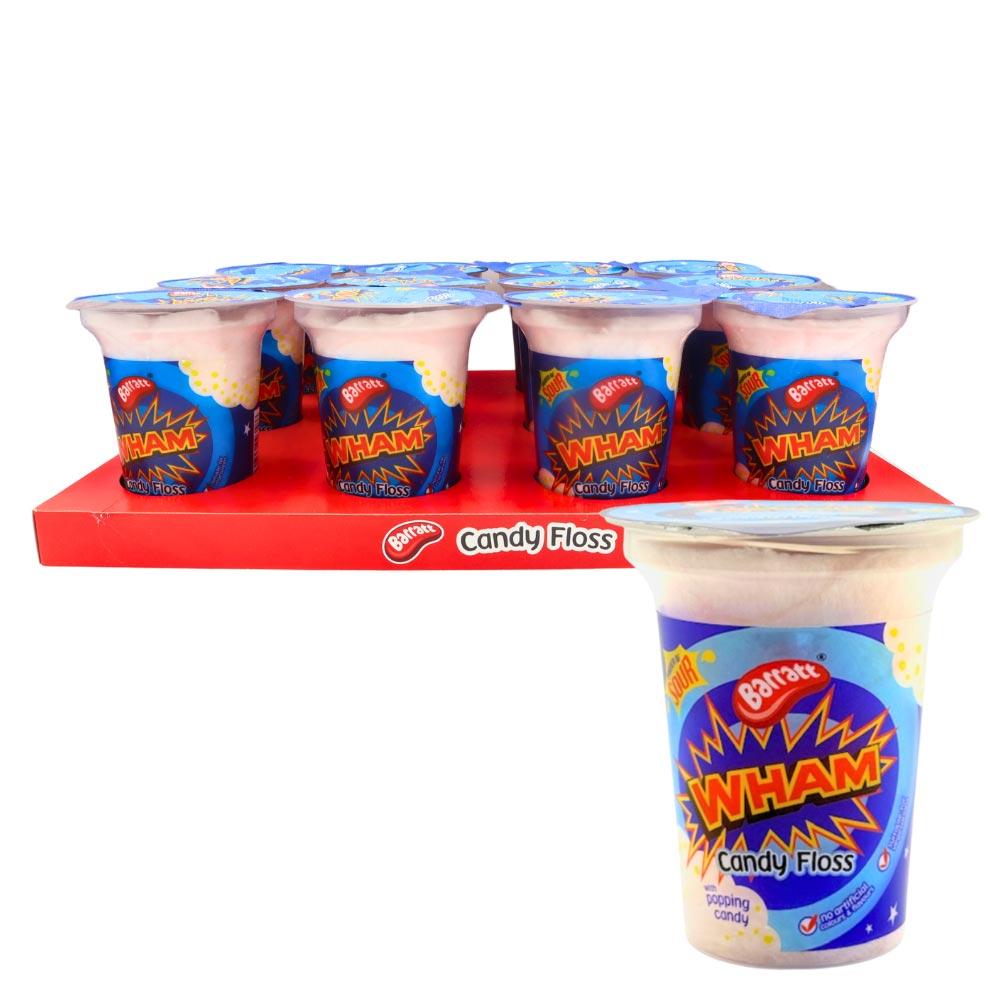 BARRATT WHAM CANDY FLOSS 20G CUP
