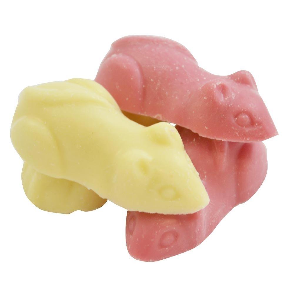 HANNAH'S PINK & WHITE MICE 600G TUB – 1 X 600G TUB - 0