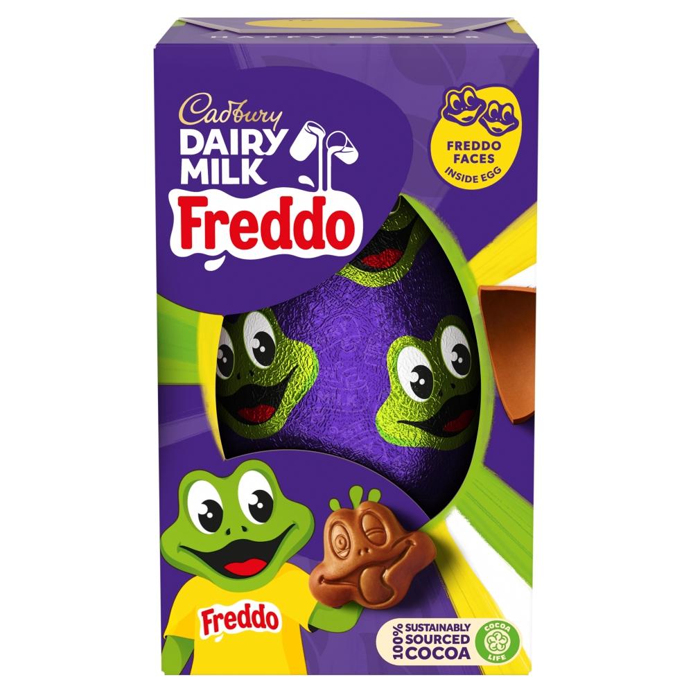 CADBURY DAIRY MILK FREDDO CHOCOLATE EASTER EGG 96G – 12 X 96G BOXES - 0