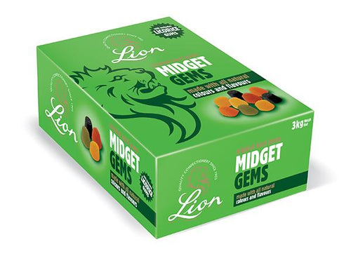 LION MIDGET GEMS 2KG BAG