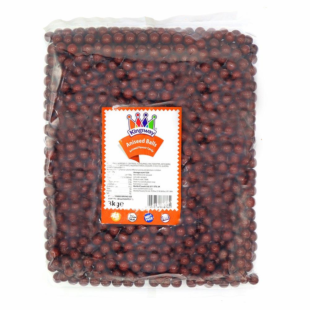 KINGSWAY ANISEED BALLS 3KG