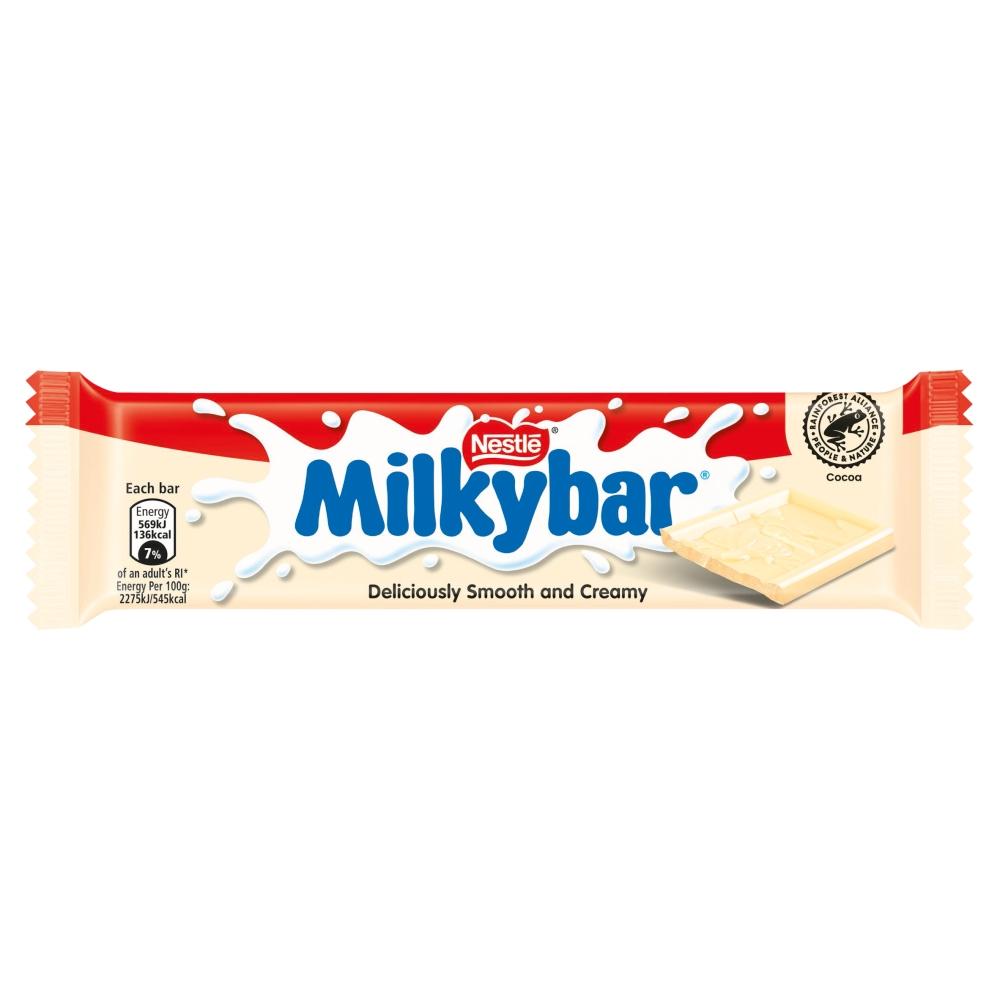 MILKYBAR WHITE CHOCOLATE BAR 25G – 40 X 25G BARS - 0